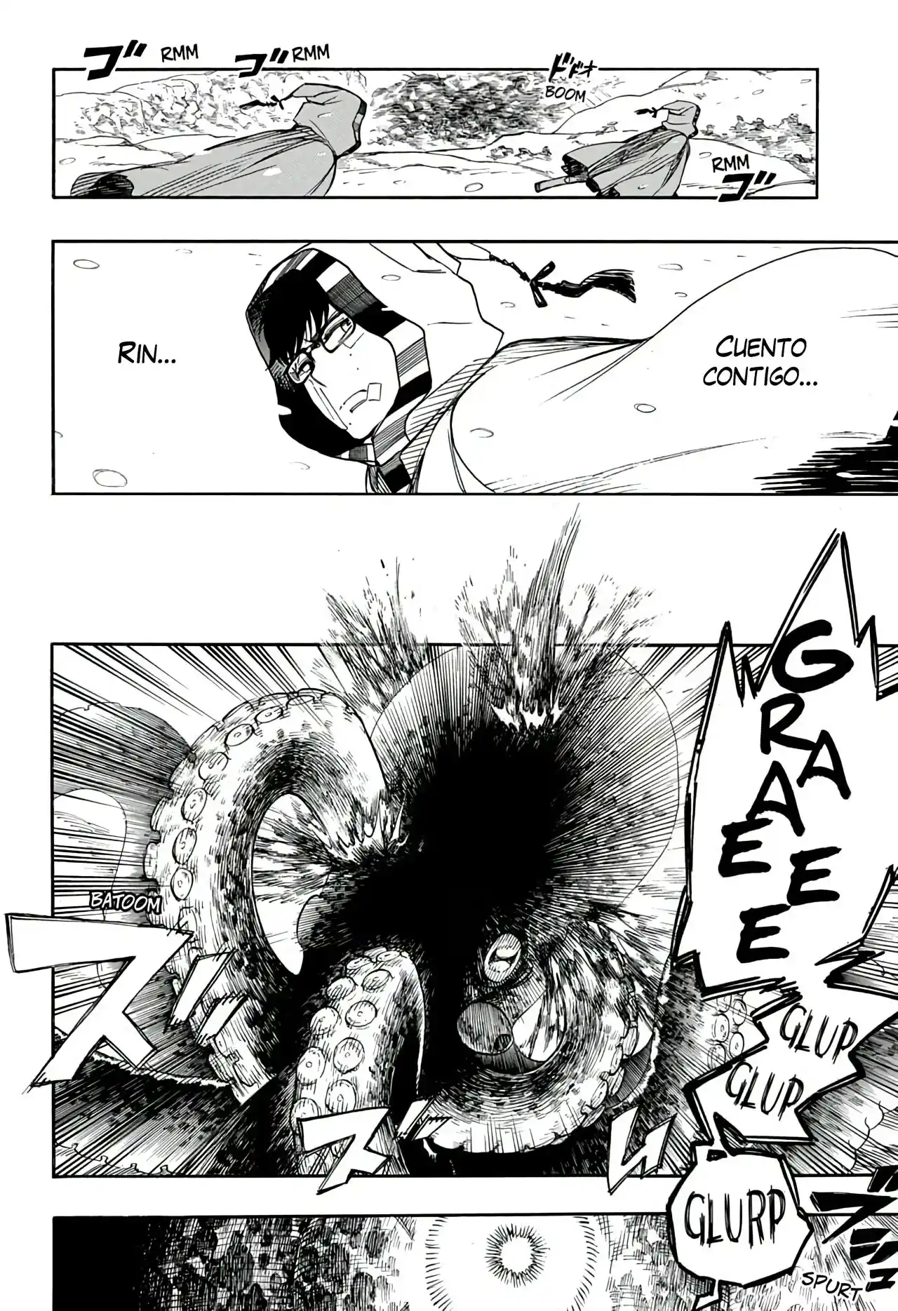 Ao no Exorcist capítulo 133.20, página 9