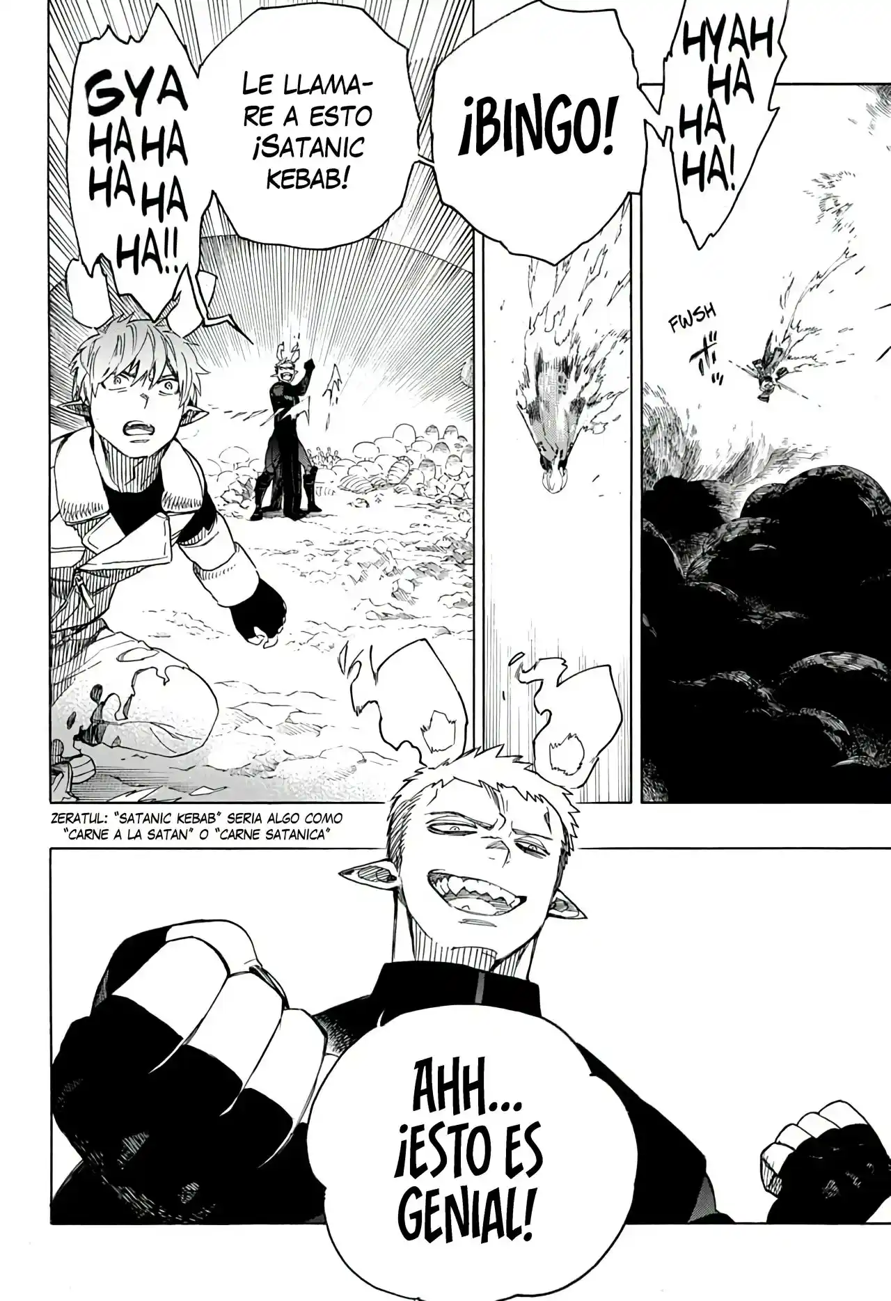 Ao no Exorcist capítulo 133.20, página 22