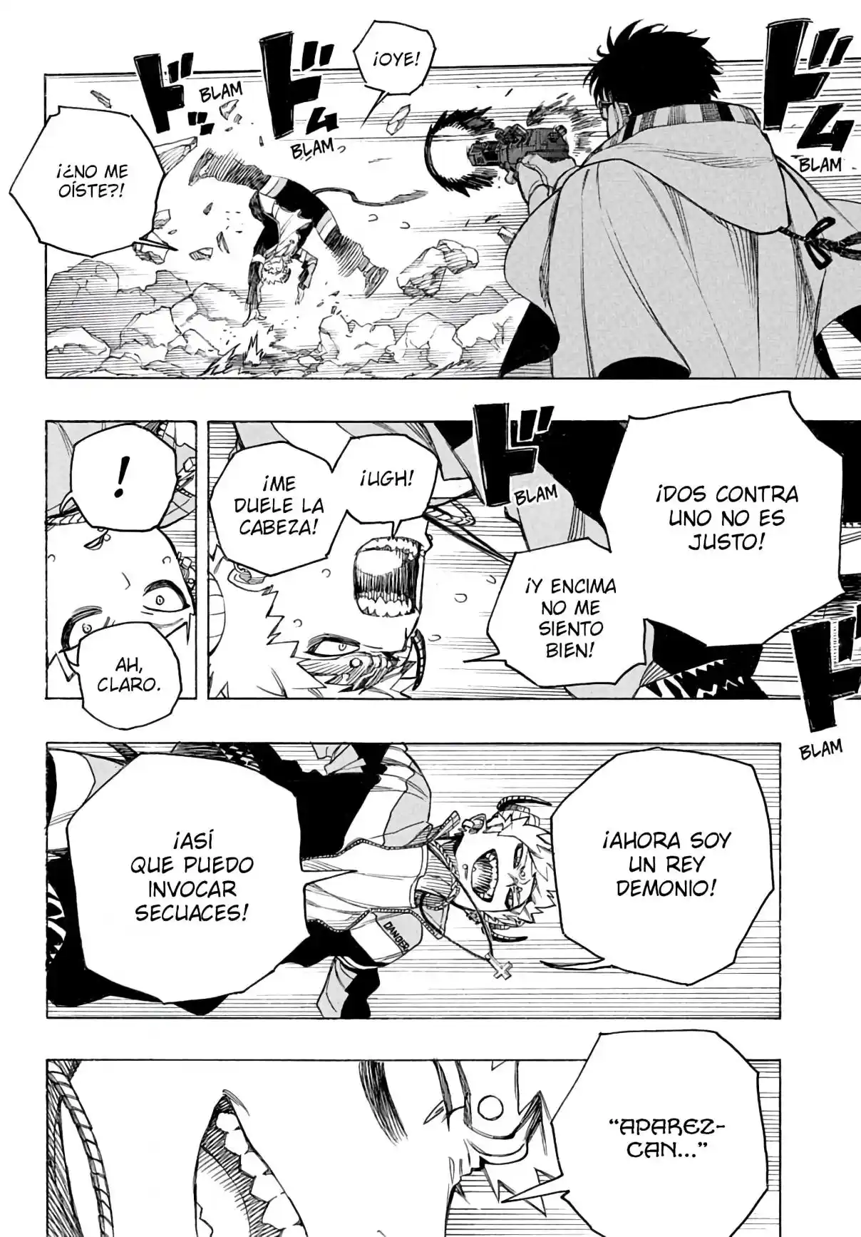 Ao no Exorcist capítulo 167, página 4