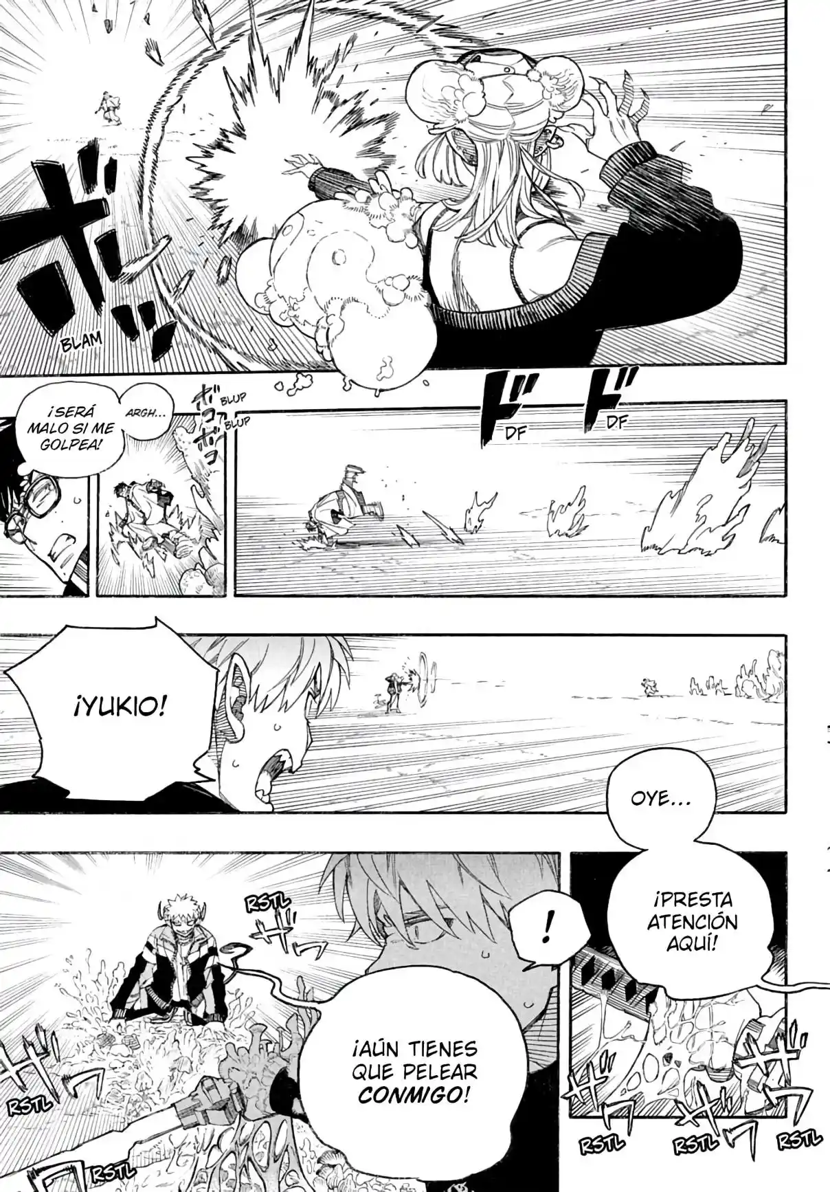 Ao no Exorcist capítulo 167, página 7