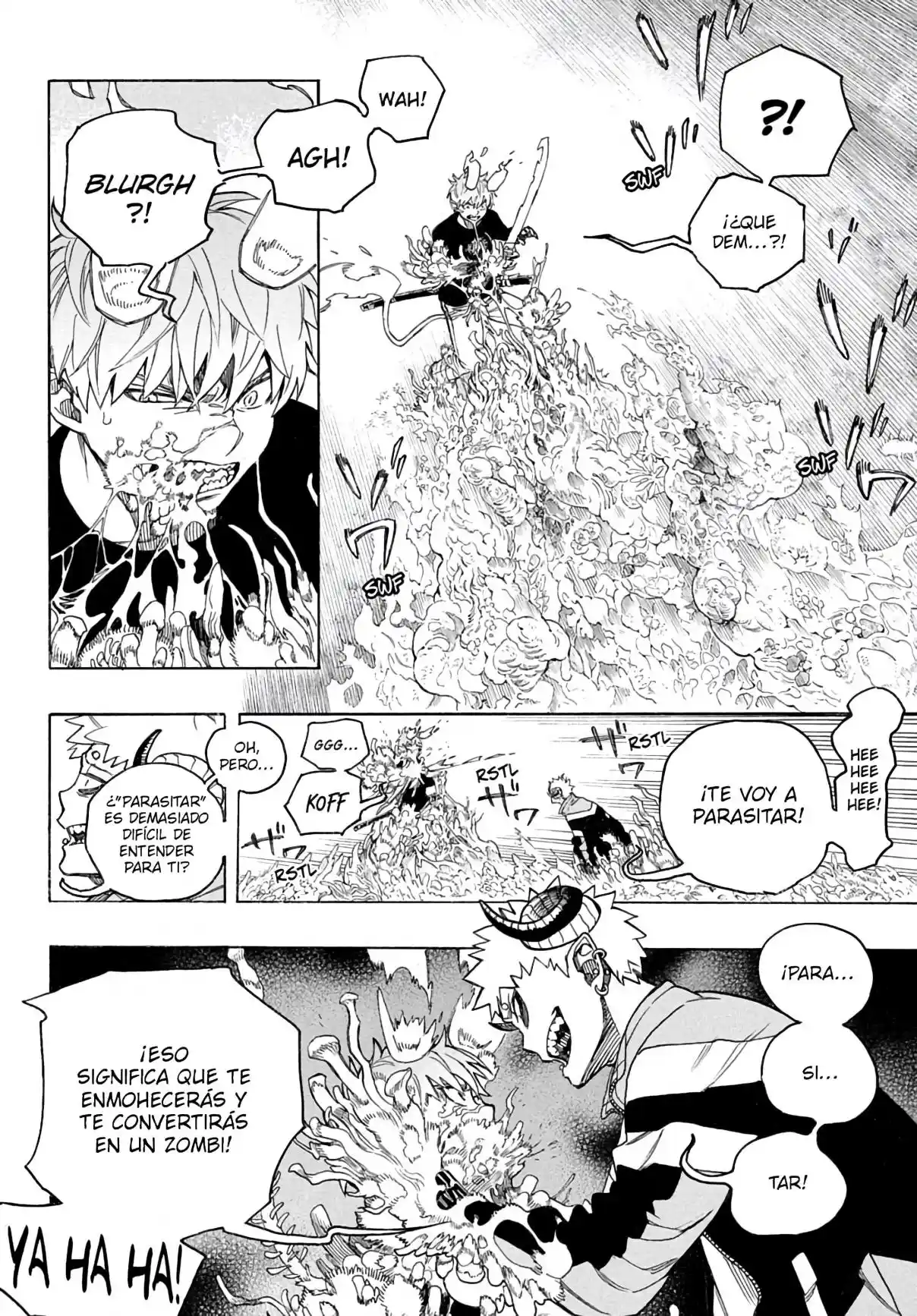 Ao no Exorcist capítulo 167, página 8