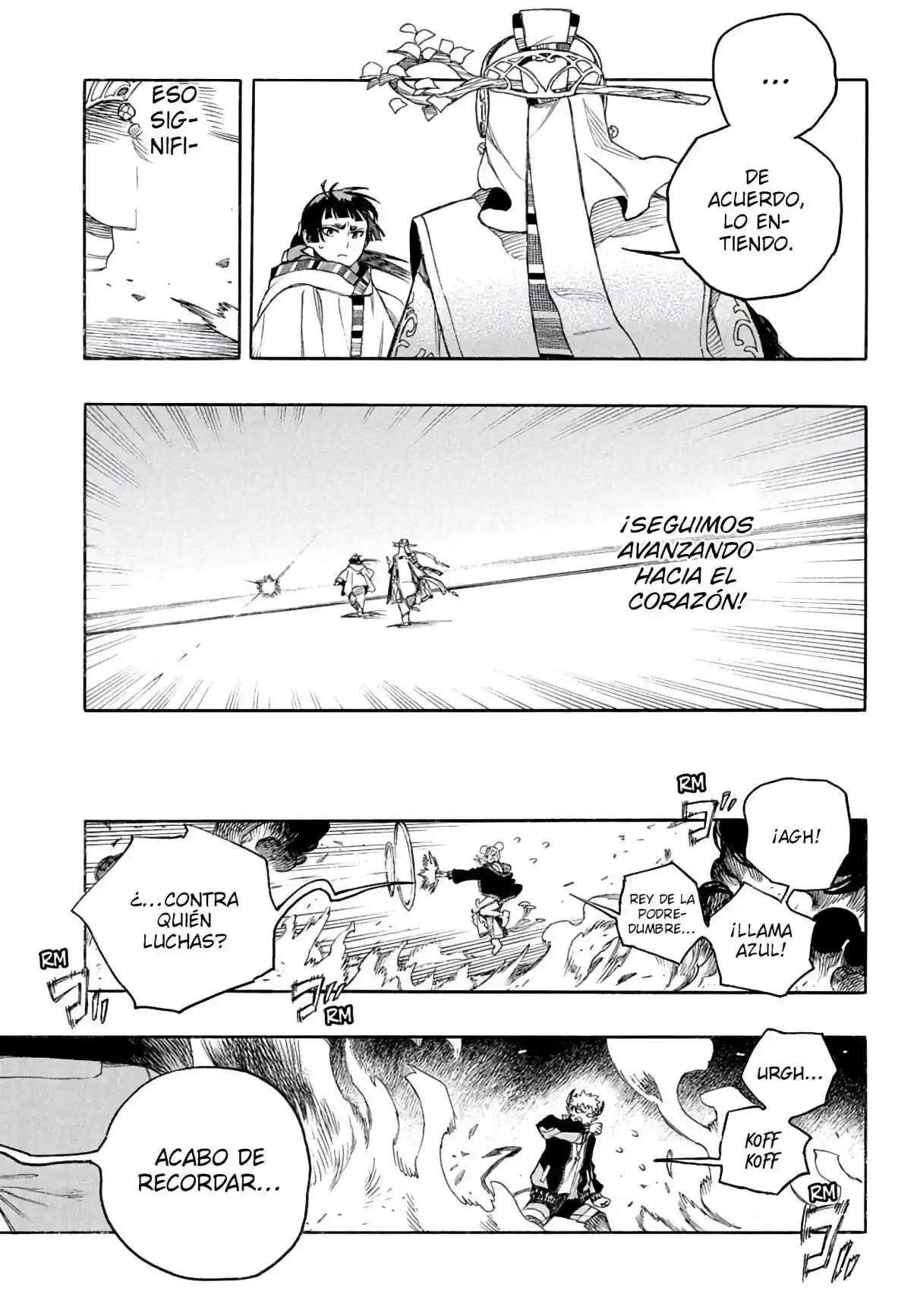 Ao no Exorcist capítulo 167, página 11