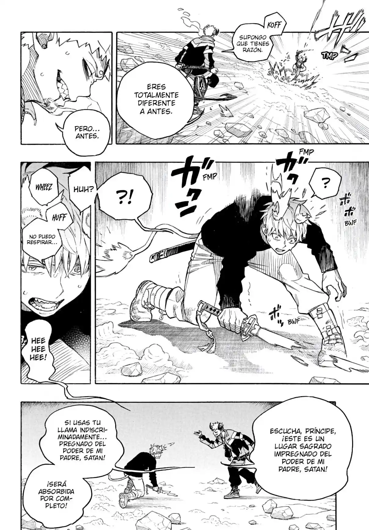 Ao no Exorcist capítulo 167, página 14