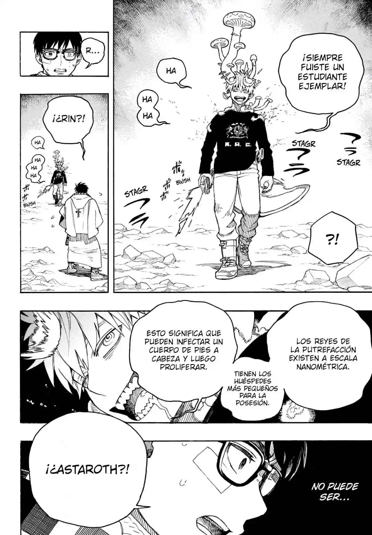 Ao no Exorcist capítulo 167, página 24