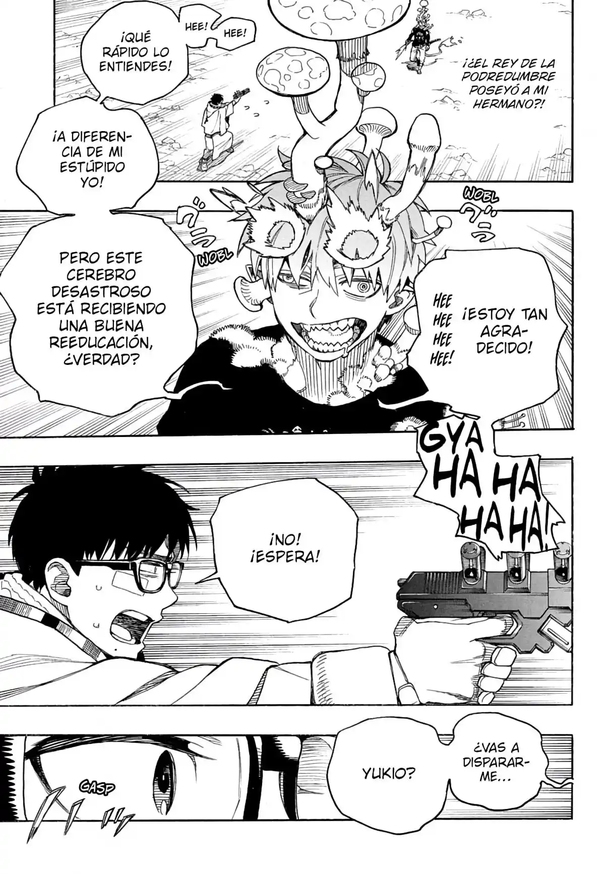 Ao no Exorcist capítulo 167, página 25