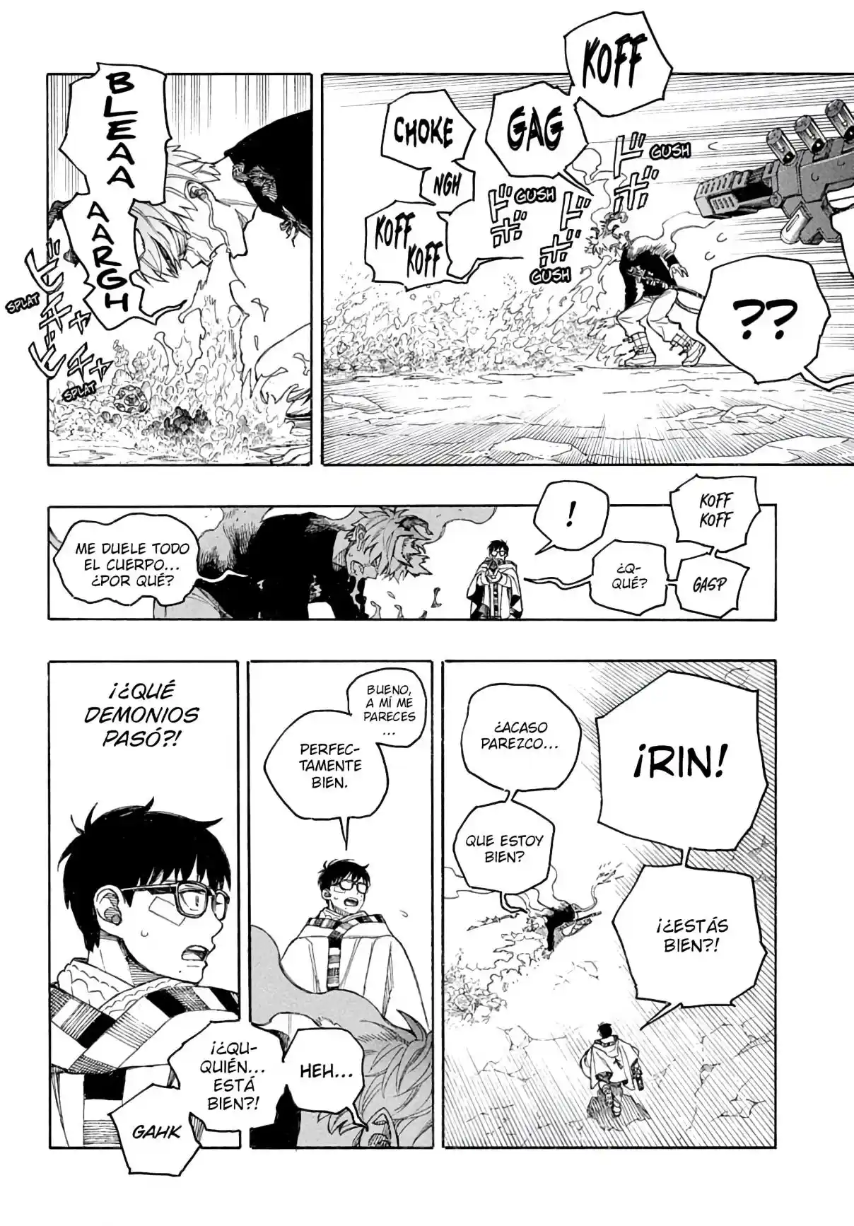 Ao no Exorcist capítulo 167, página 28