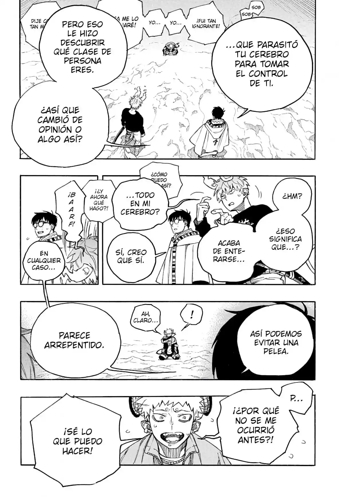 Ao no Exorcist capítulo 167, página 34