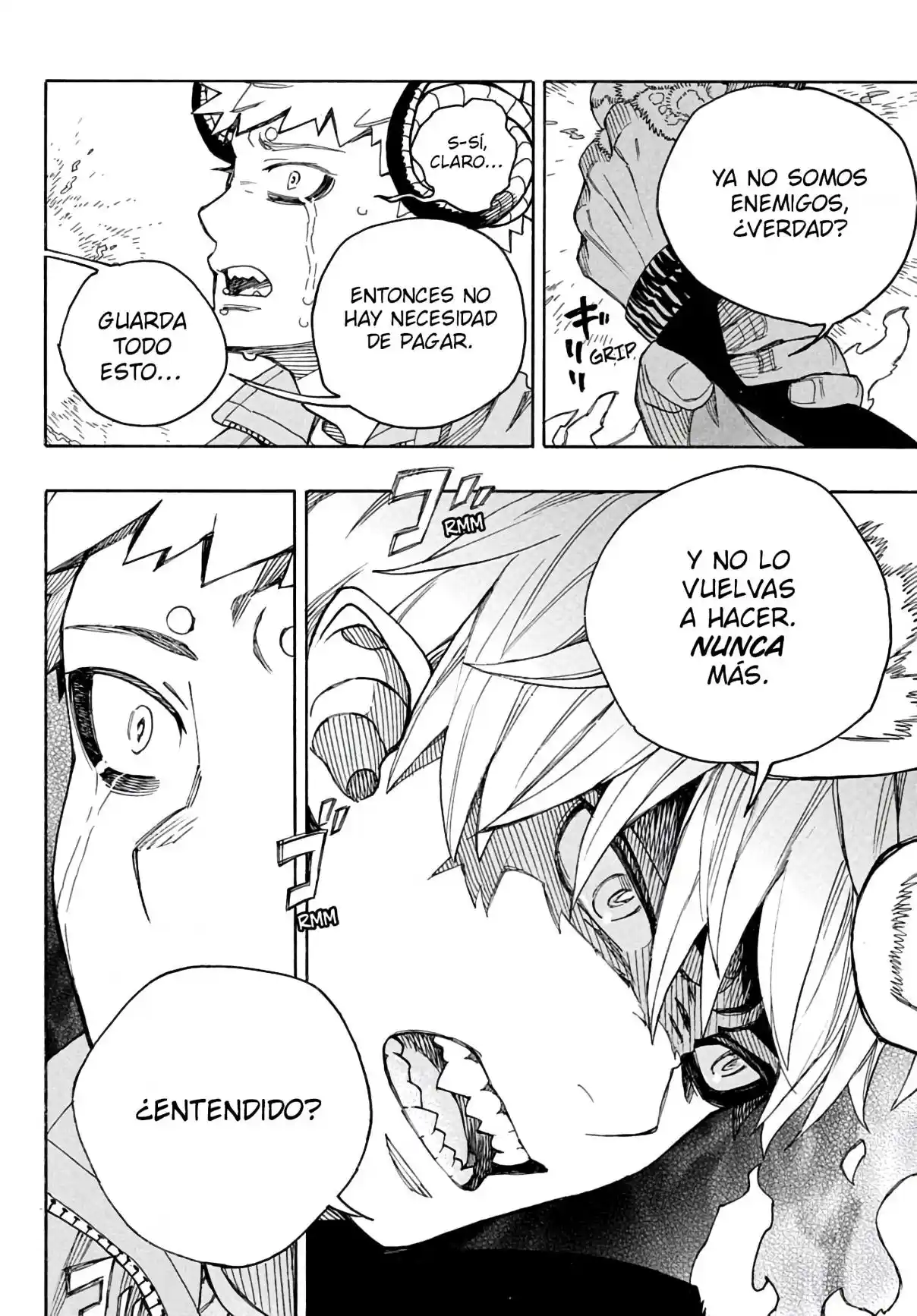 Ao no Exorcist capítulo 167, página 36