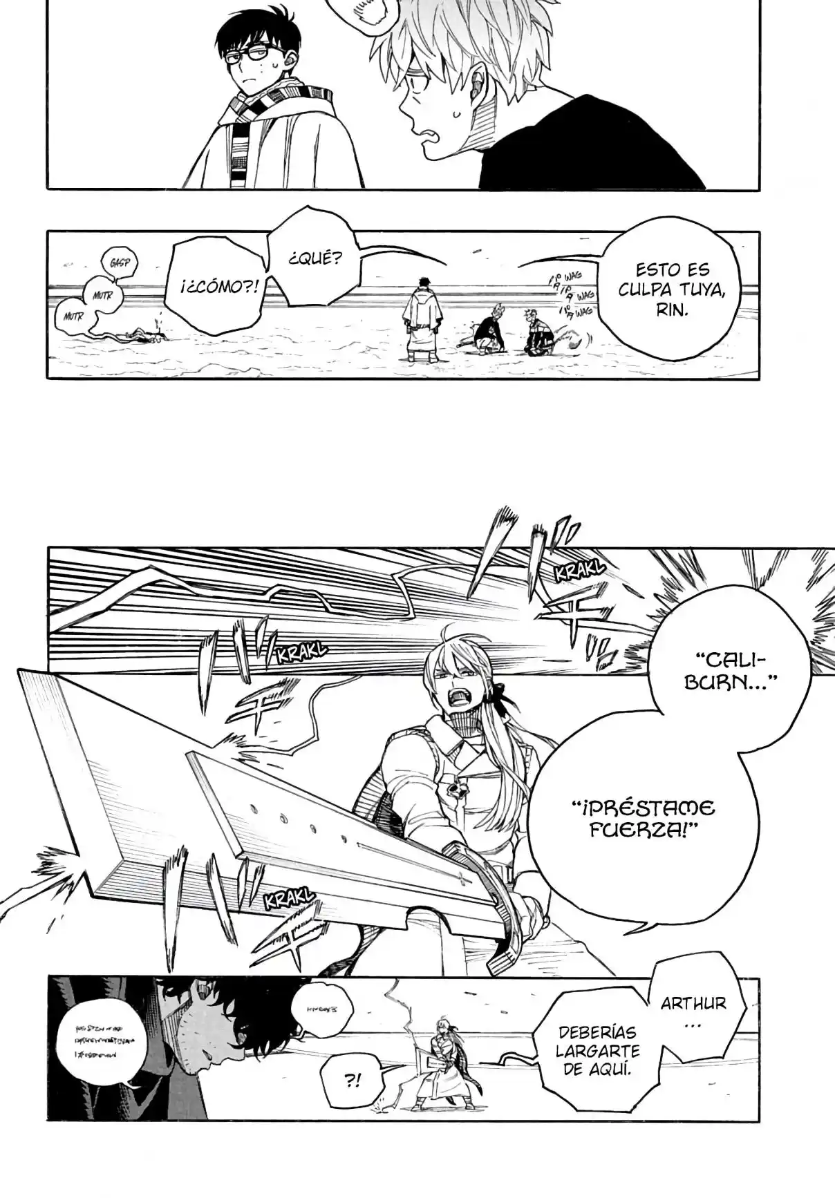 Ao no Exorcist capítulo 167, página 38