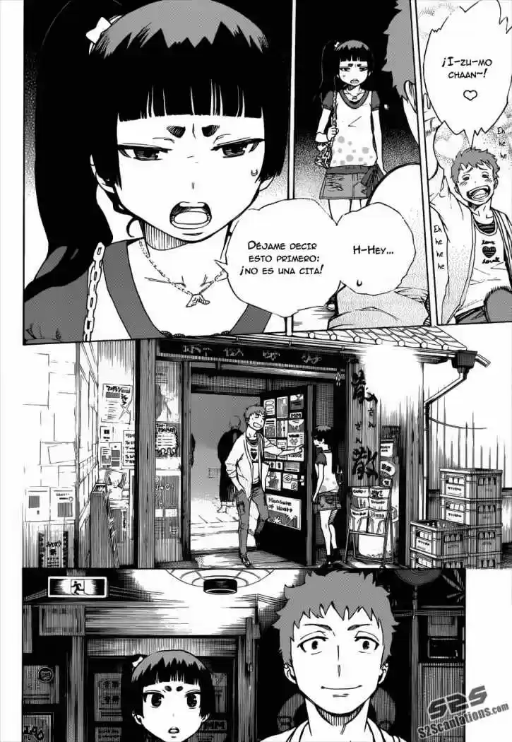 Ao no Exorcist capítulo 37.5, página 8