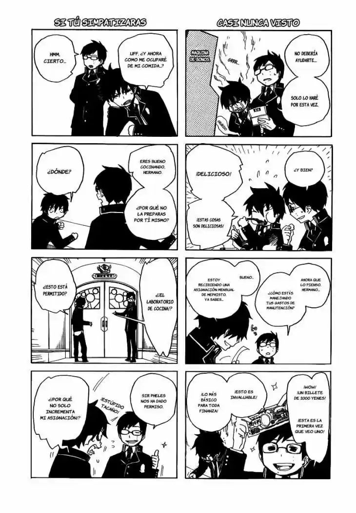 Ao no Exorcist capítulo 4.5, página 2