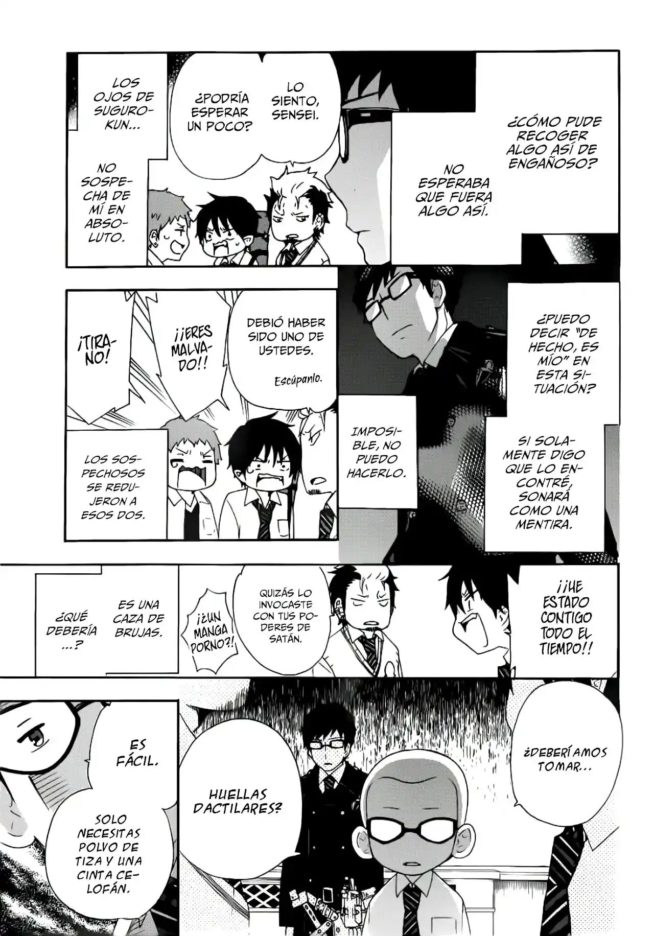 Ao no Exorcist capítulo 46.60, página 5