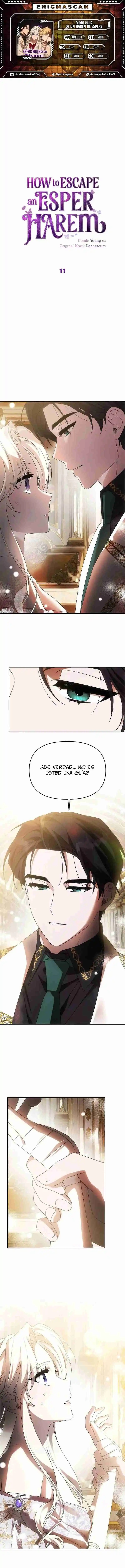 Cómo huir de un harén de espers capítulo 11, página 1