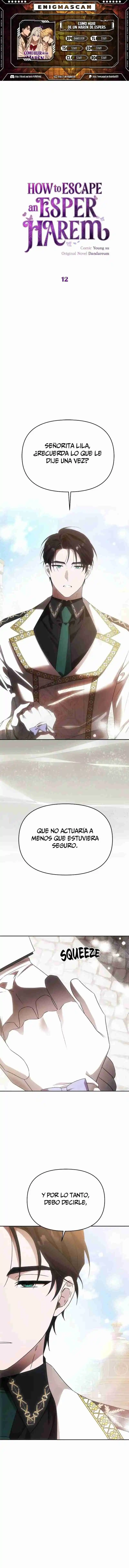 Cómo huir de un harén de espers capítulo 12, página 1