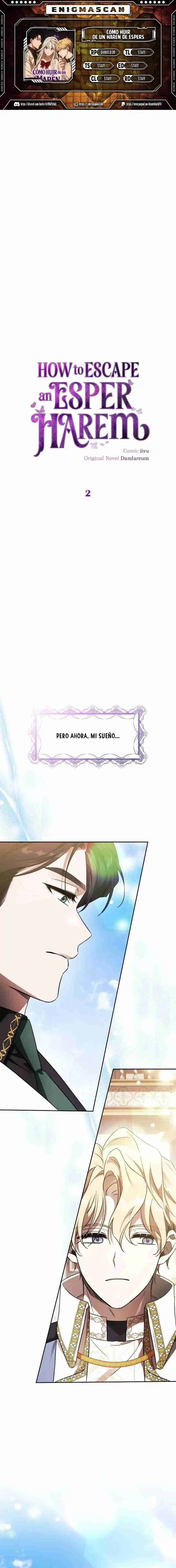 Cómo huir de un harén de espers capítulo 2, página 2