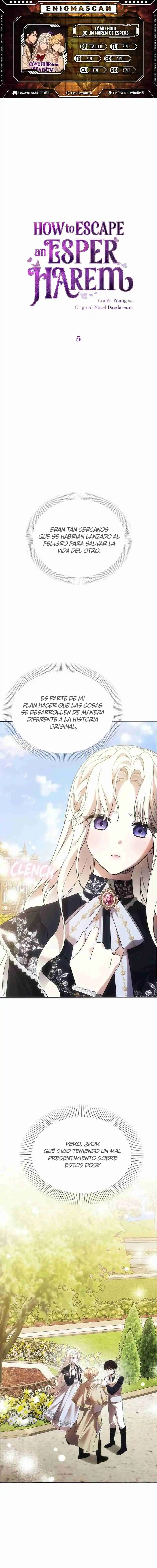 Cómo huir de un harén de espers capítulo 5, página 1