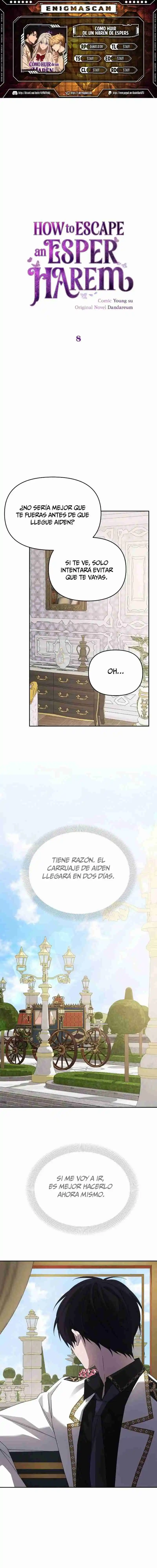 Cómo huir de un harén de espers capítulo 8, página 1
