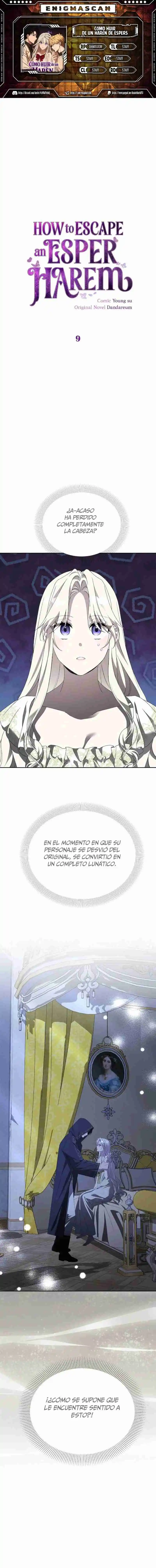 Cómo huir de un harén de espers capítulo 9, página 1