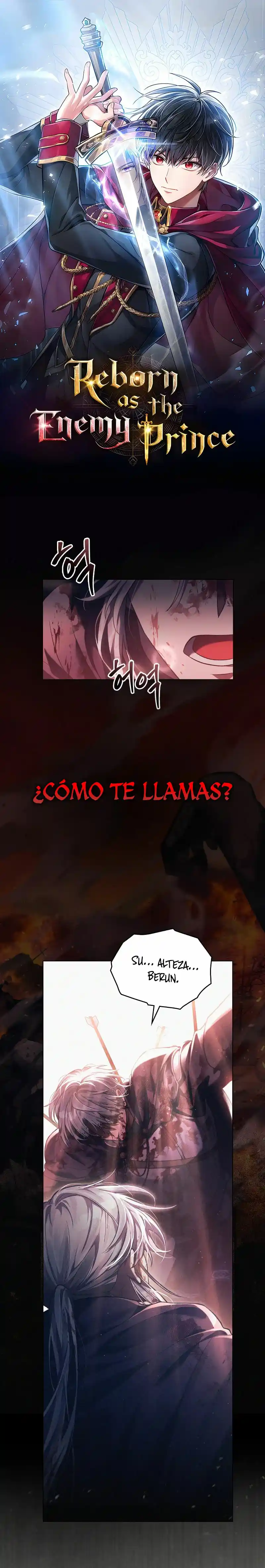 Cómo vivir como el príncipe enemigo capítulo 0, página 2