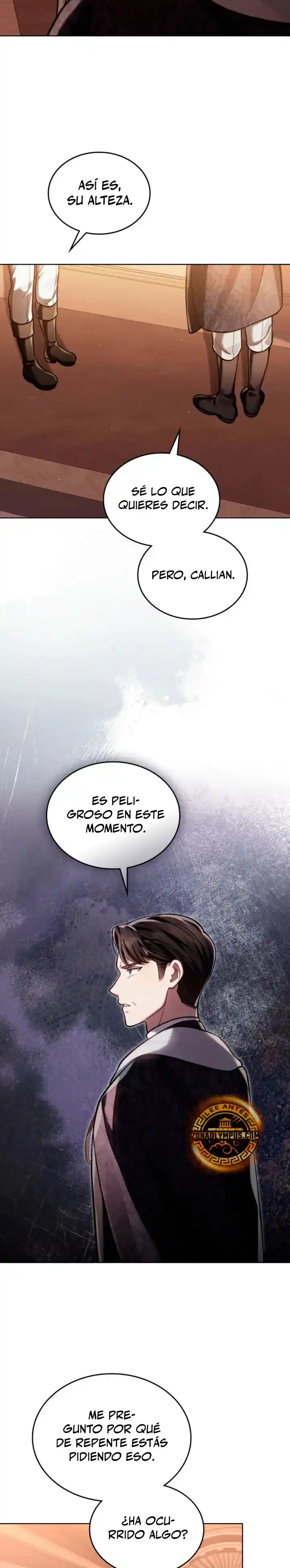 Cómo vivir como el príncipe enemigo capítulo 100, página 7