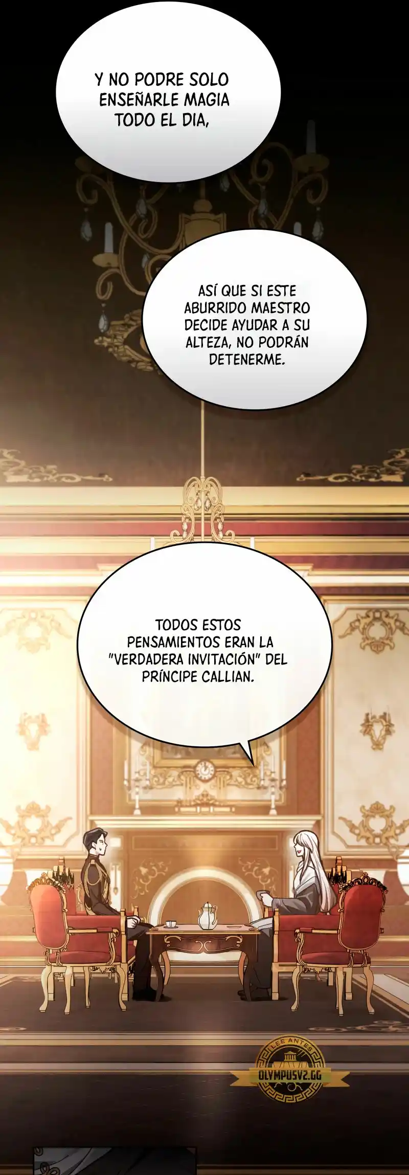 Cómo vivir como el príncipe enemigo capítulo 12, página 52