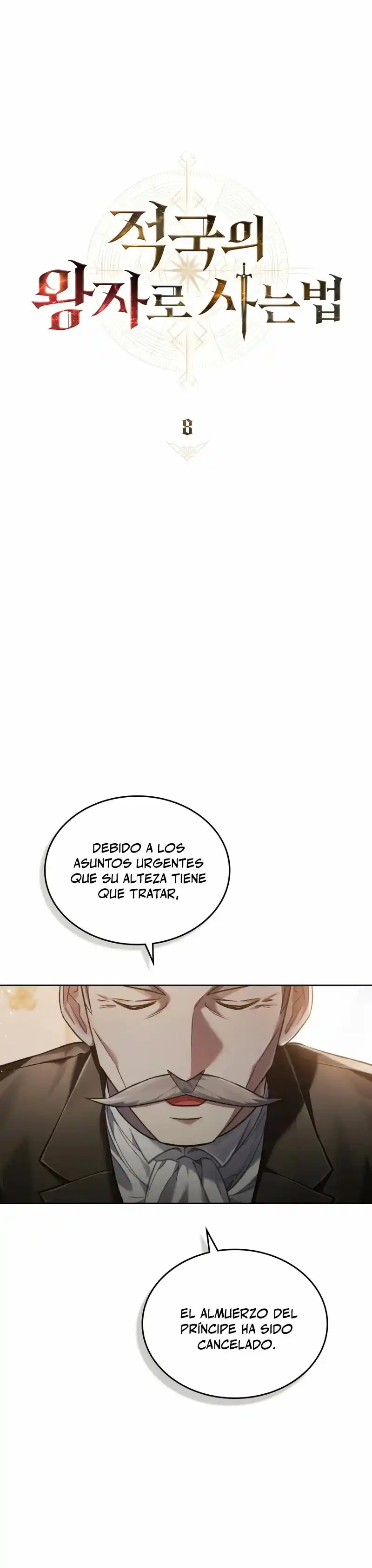 Cómo vivir como el príncipe enemigo capítulo 8, página 14