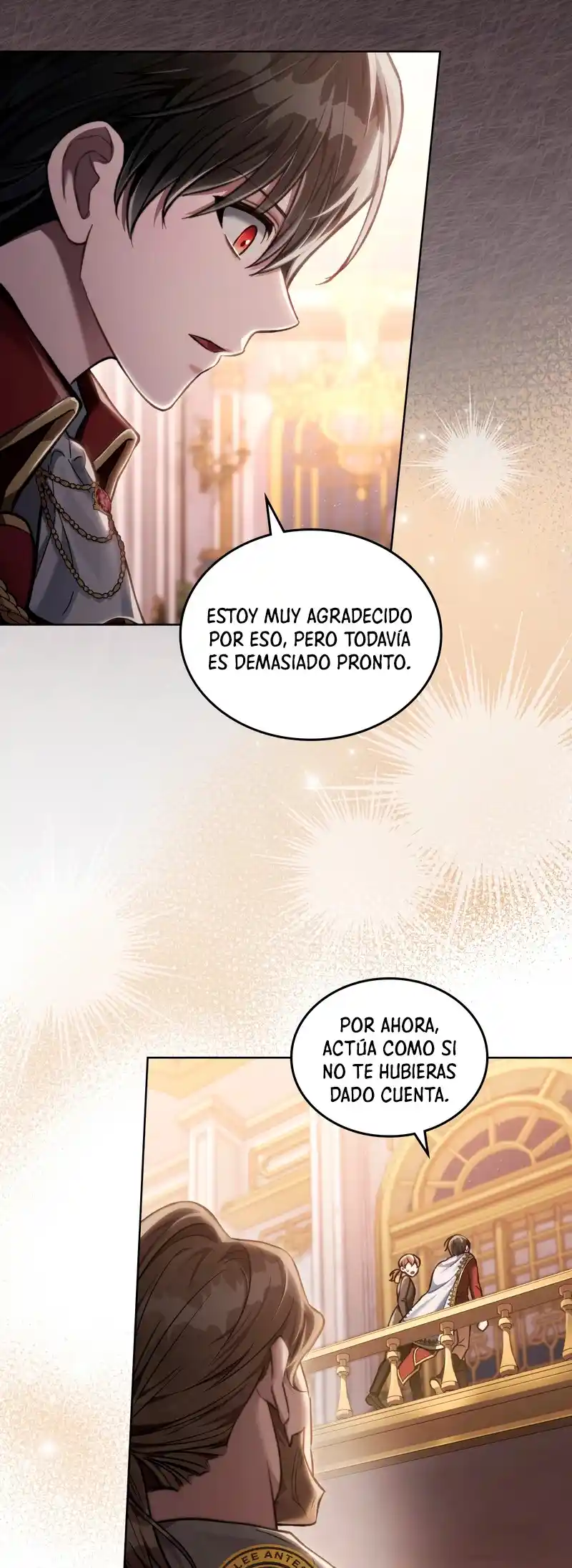 Cómo vivir como el príncipe enemigo capítulo 9, página 43