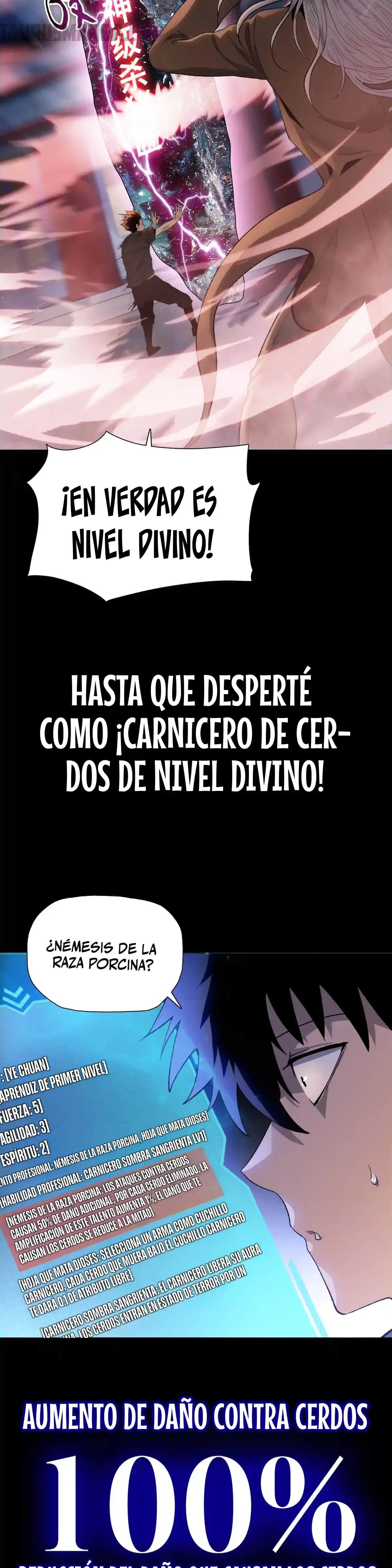 Carnicero Marcial De Rango Divino capítulo 0, página 4
