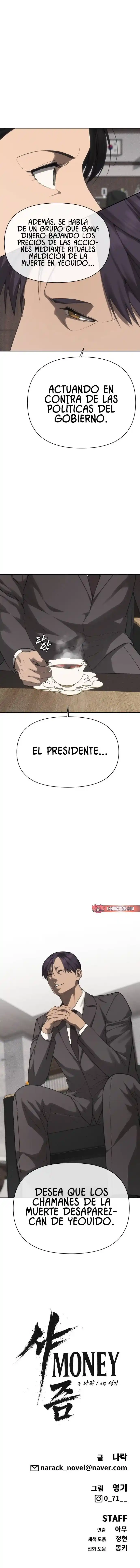 Chamán del dinero capítulo 39, página 25