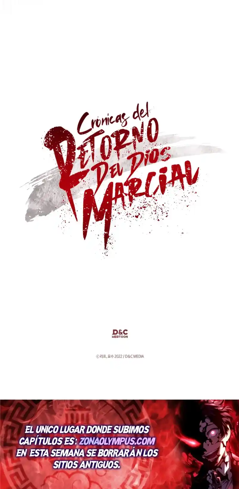 Crónicas del Regreso del Dios marcial capítulo 113, página 22