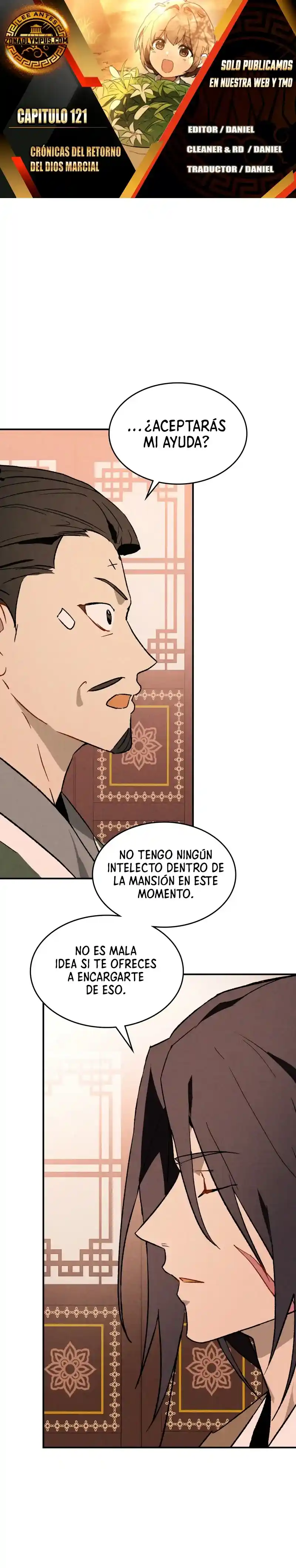 Crónicas del Regreso del Dios marcial capítulo 121, página 1