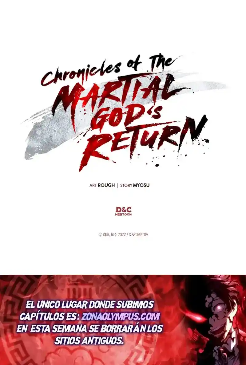Crónicas del Regreso del Dios marcial capítulo 135, página 30