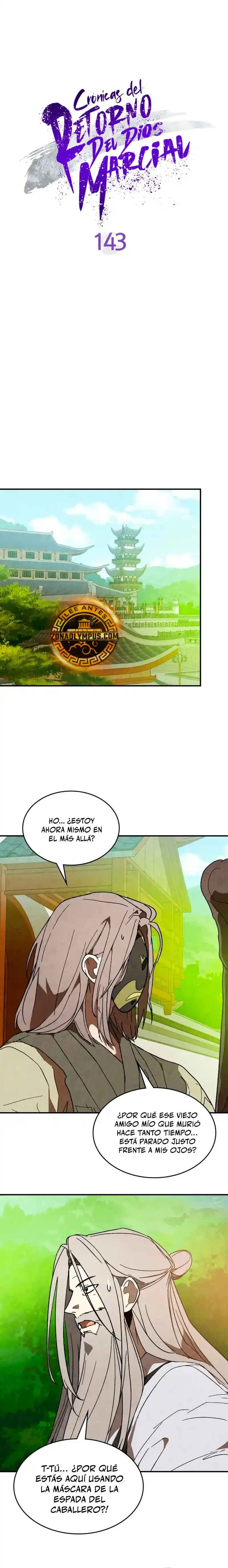 Crónicas del Regreso del Dios marcial capítulo 143, página 5