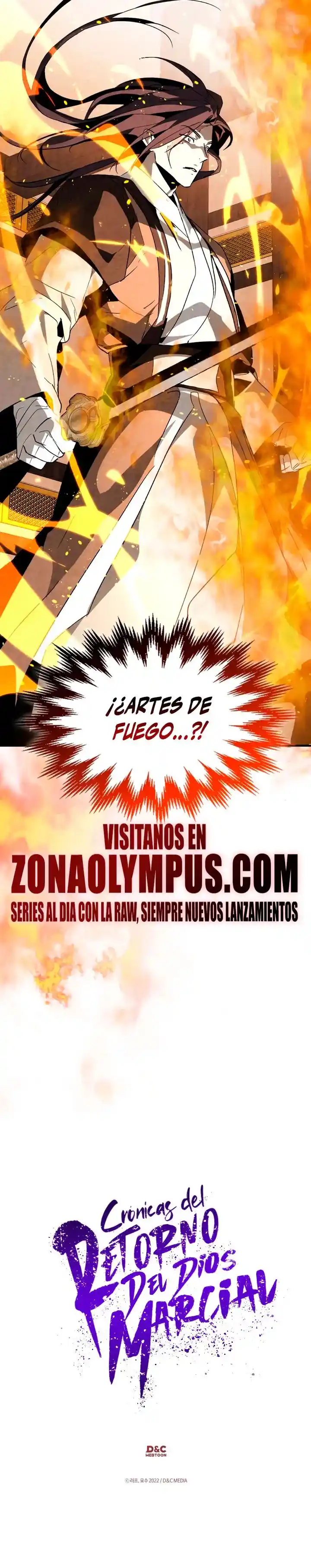Crónicas del Regreso del Dios marcial capítulo 147, página 35