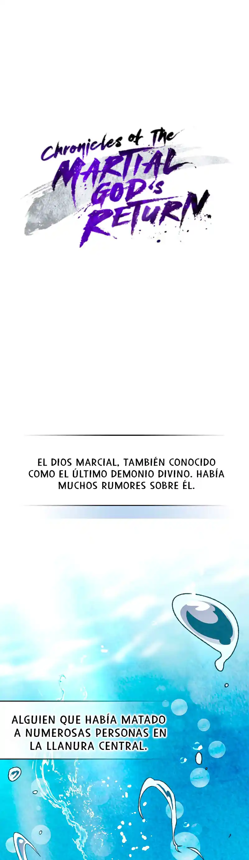 Crónicas del Regreso del Dios marcial capítulo 37, página 3