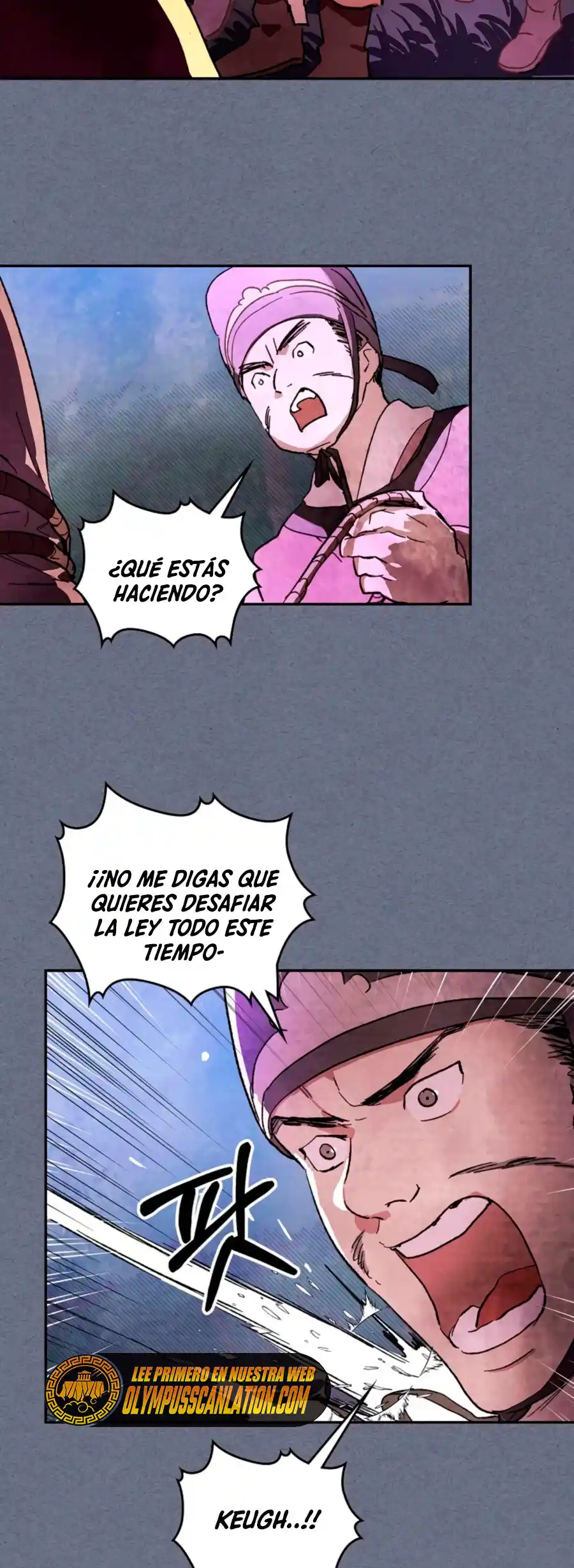 Crónicas del Regreso del Dios marcial capítulo 4, página 40
