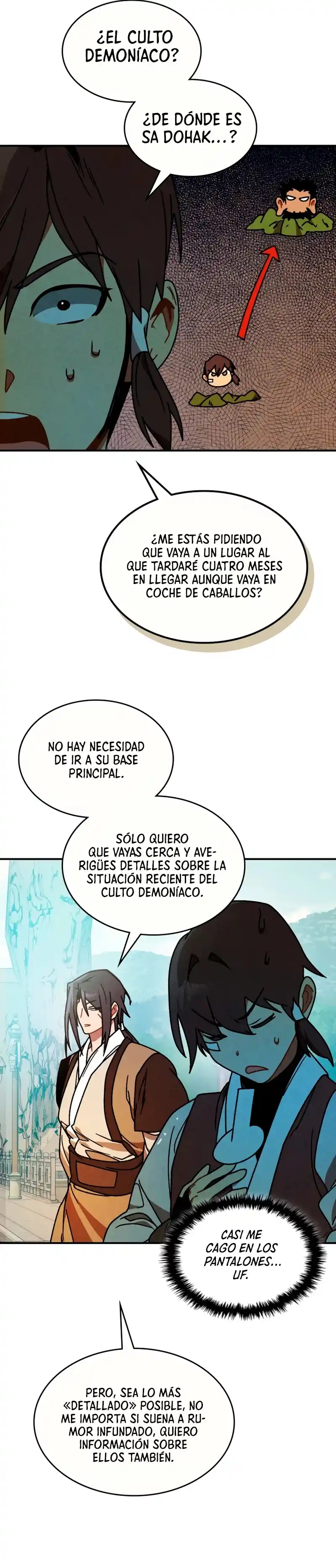 Crónicas del Regreso del Dios marcial capítulo 93, página 21