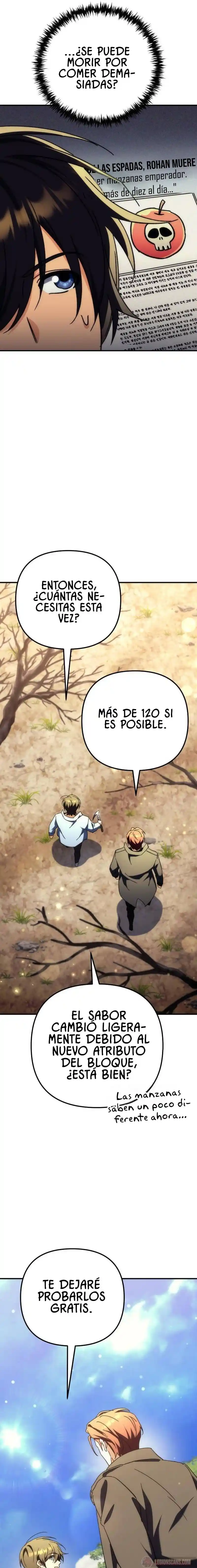 El apóstol rebelde de la Diosa de la abundancia capítulo 12, página 32