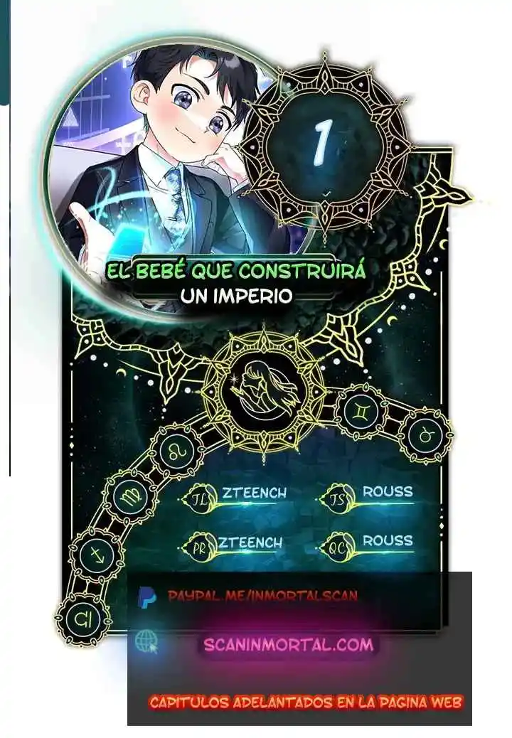 El bebé que construirá un imperio capítulo 1, página 1