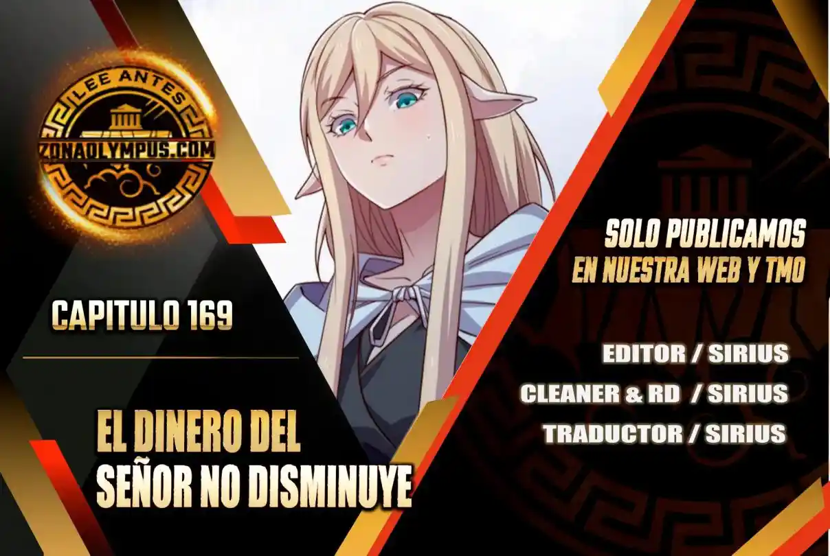 El Dinero Del Señor No Disminuye capítulo 169, página 1