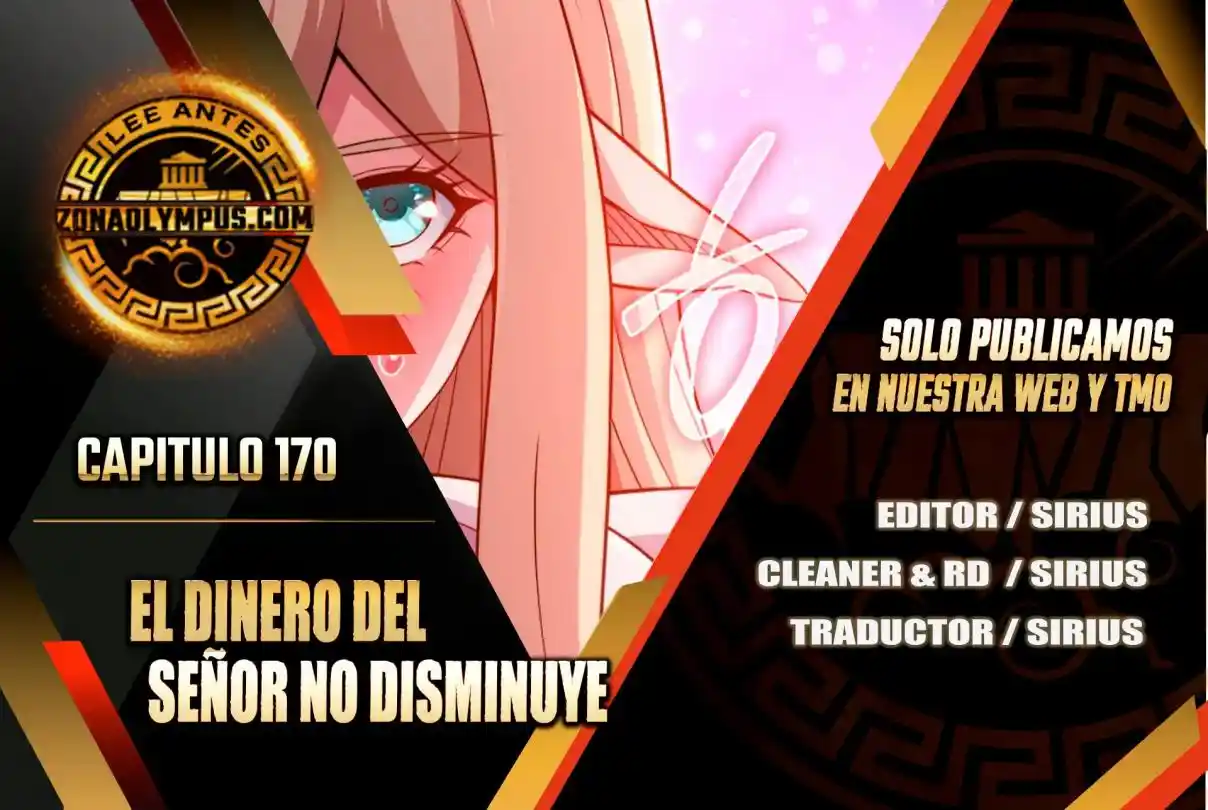 El Dinero Del Señor No Disminuye capítulo 170, página 1