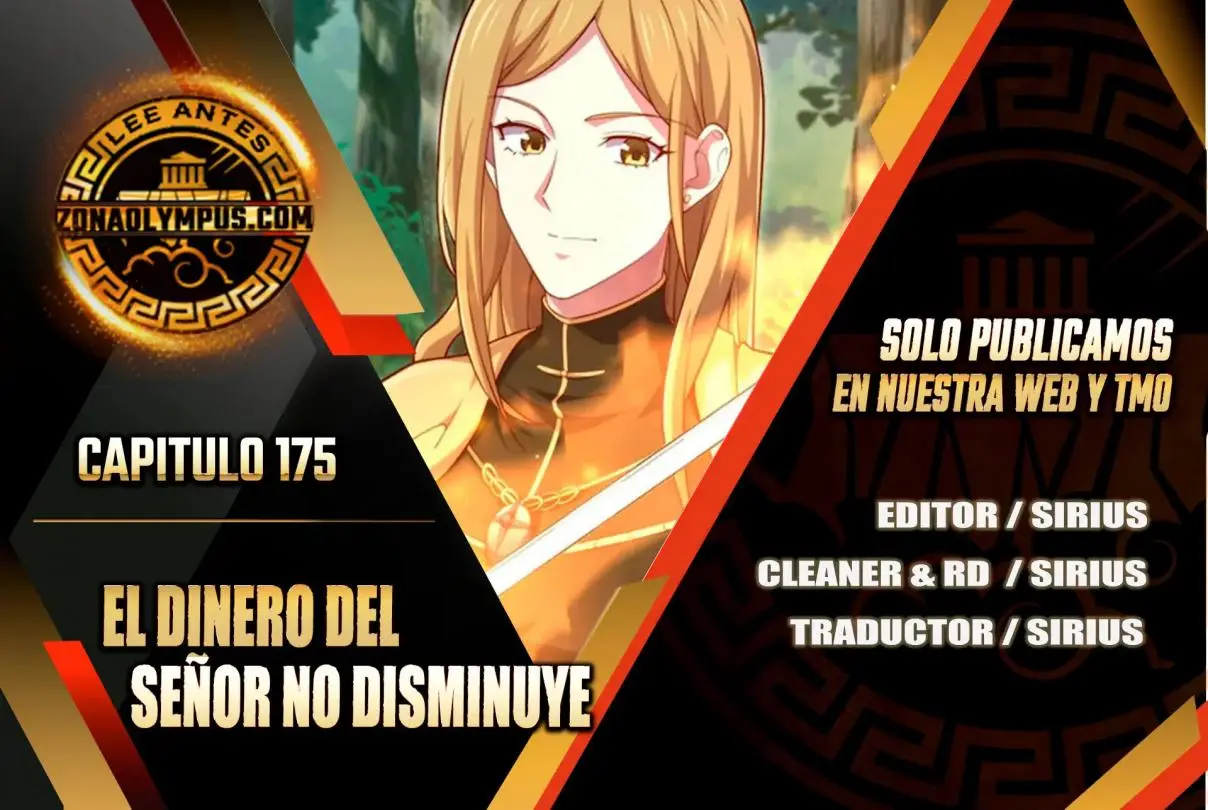 El Dinero Del Señor No Disminuye capítulo 175, página 1