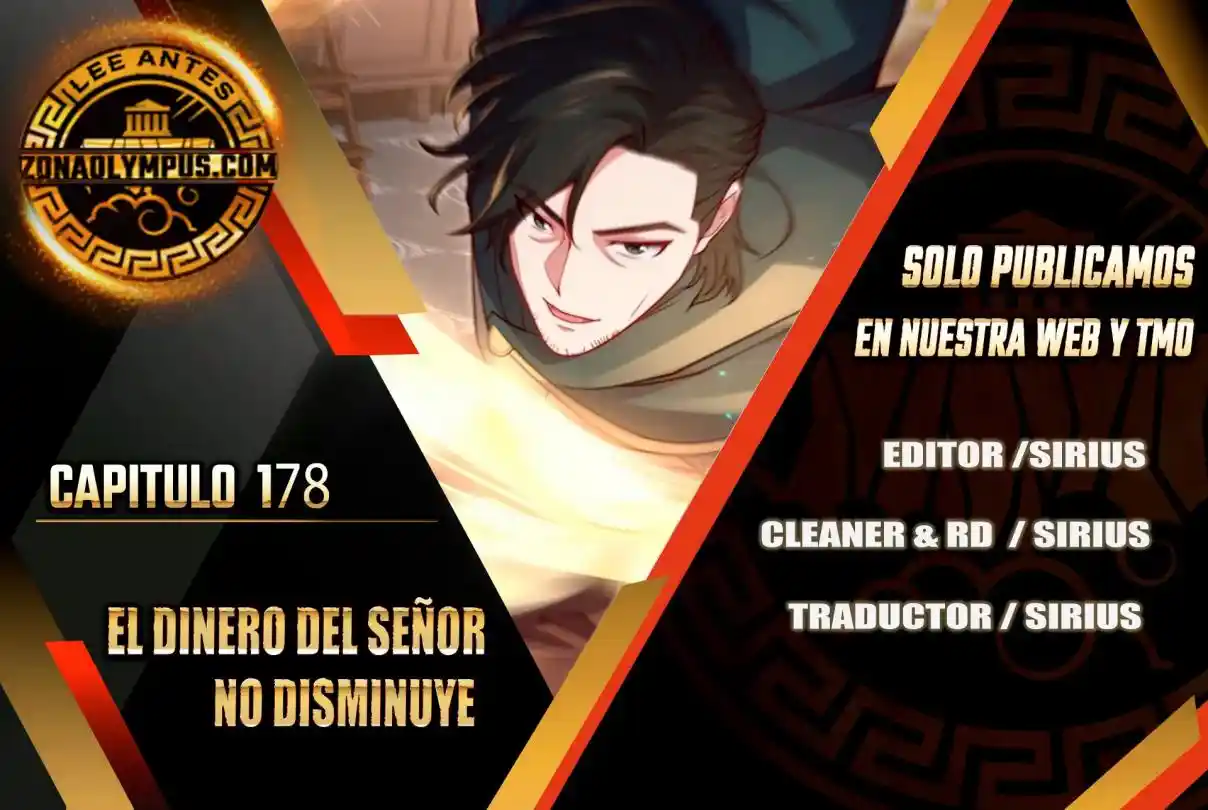 El Dinero Del Señor No Disminuye capítulo 178, página 1