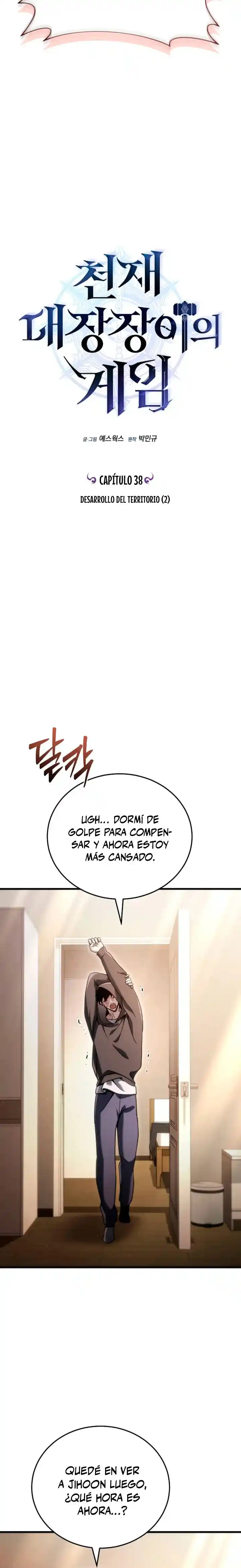 El juego del herrero genio capítulo 38, página 10