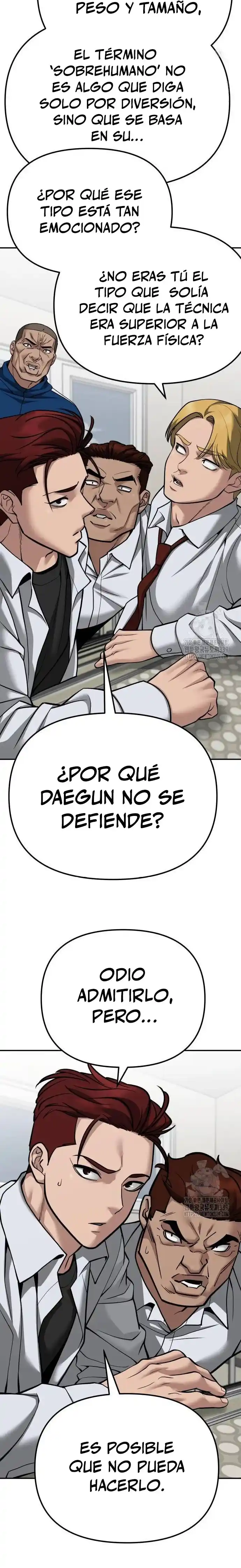 El matón a cargo capítulo 102, página 35