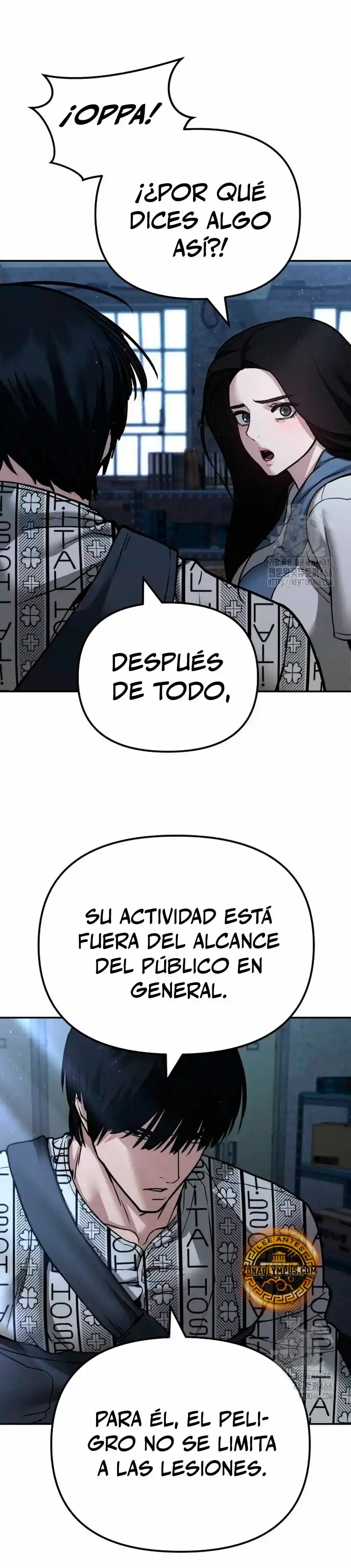 El matón a cargo capítulo 113, página 50