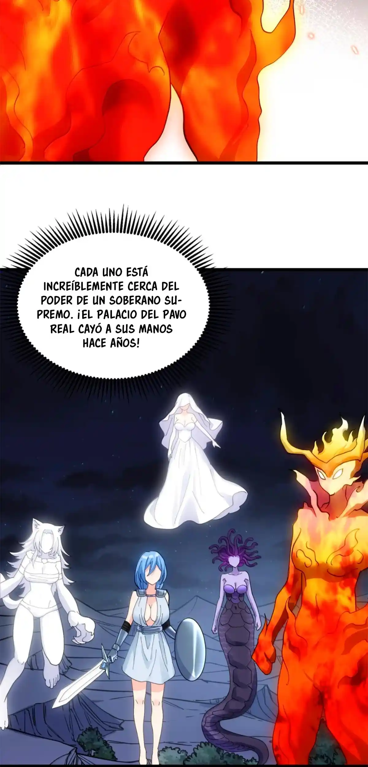 El Mundo Realmente Creyó que era el Boss capítulo 100, página 37