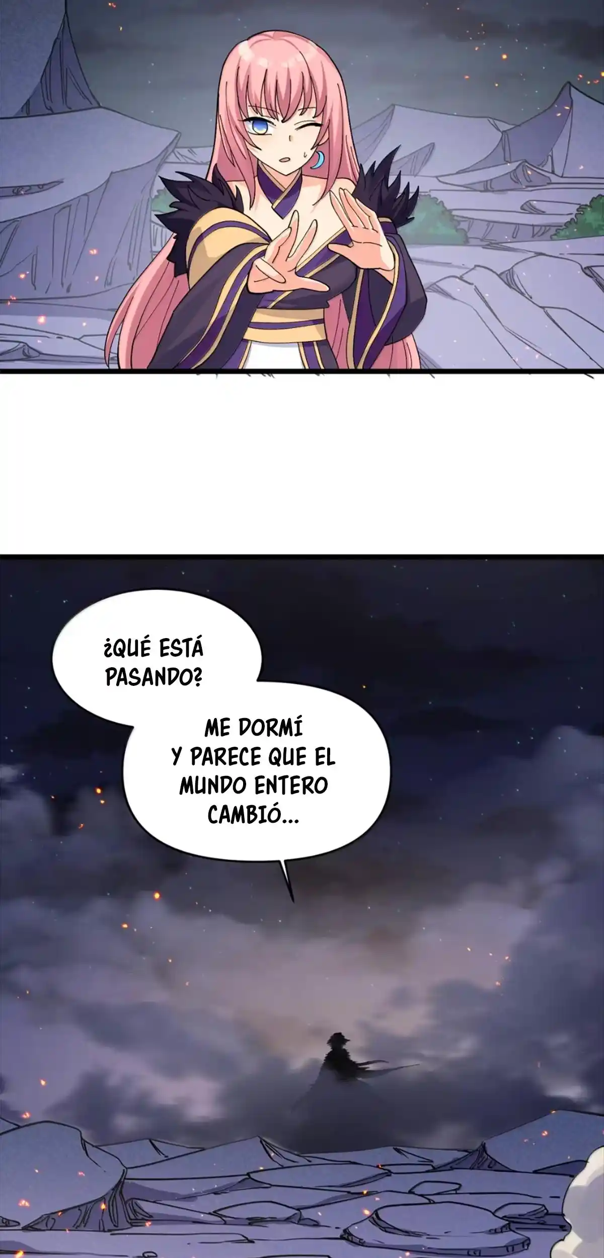 El Mundo Realmente Creyó que era el Boss capítulo 99, página 54
