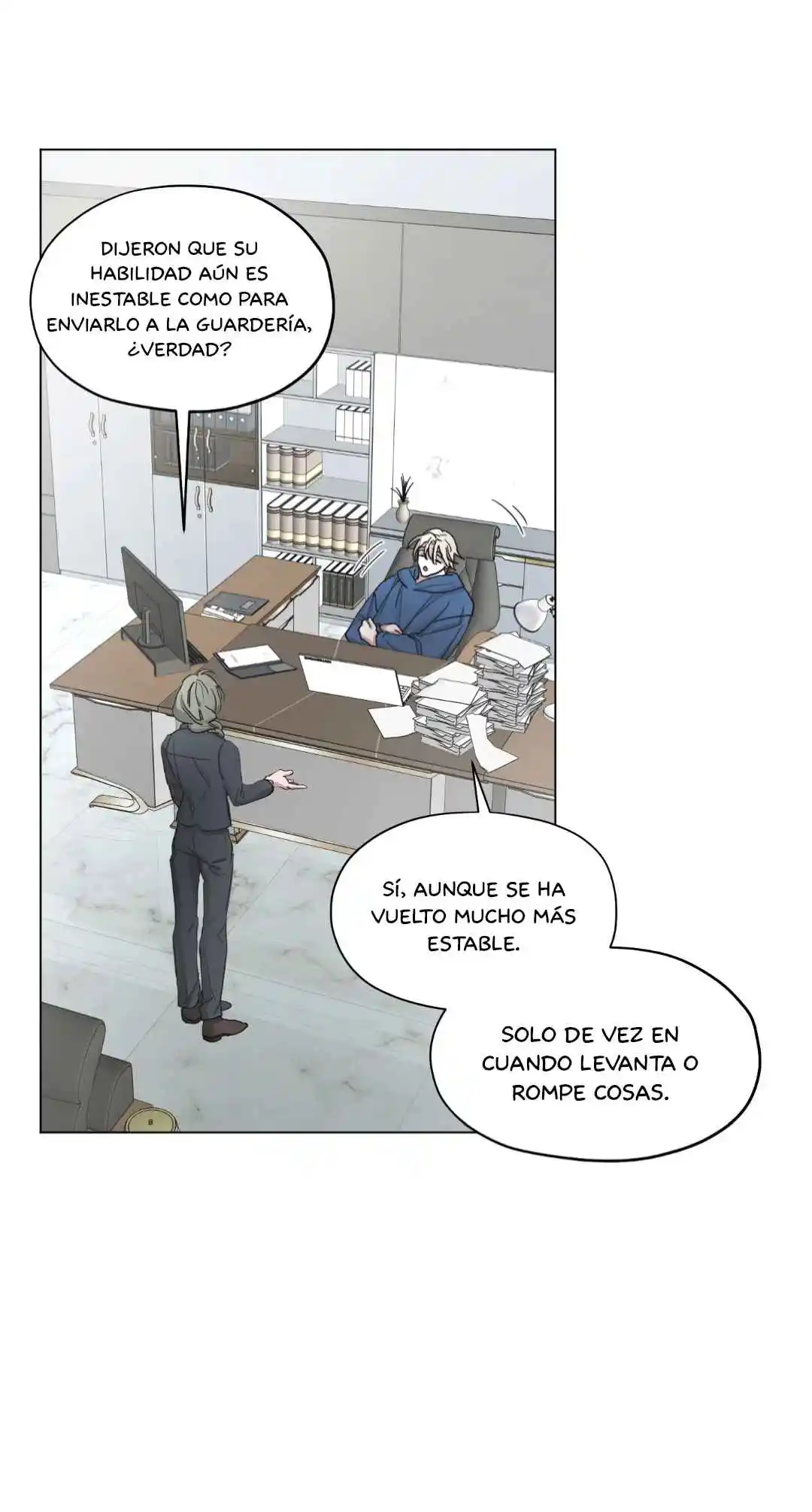 El origen de tu omnipotencia capítulo 6, página 22