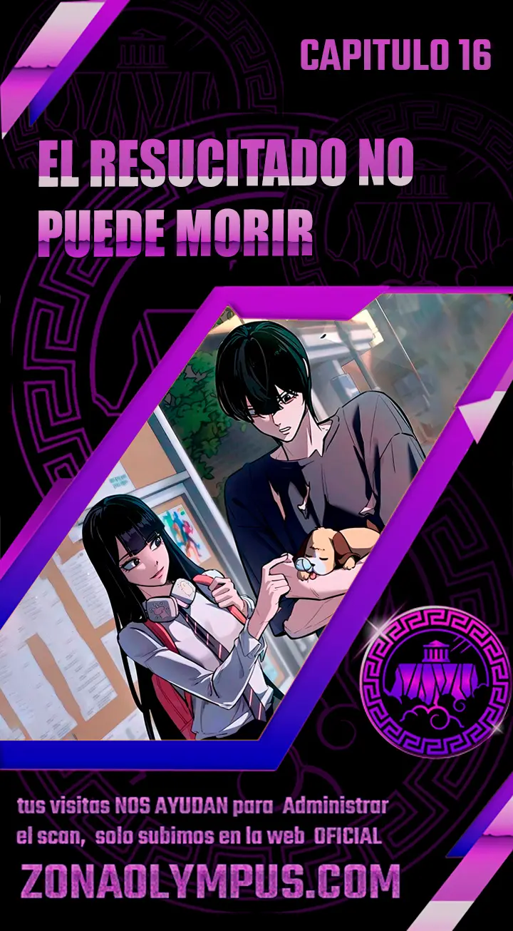 El Resucitado no Puede Morir capítulo 16, página 1